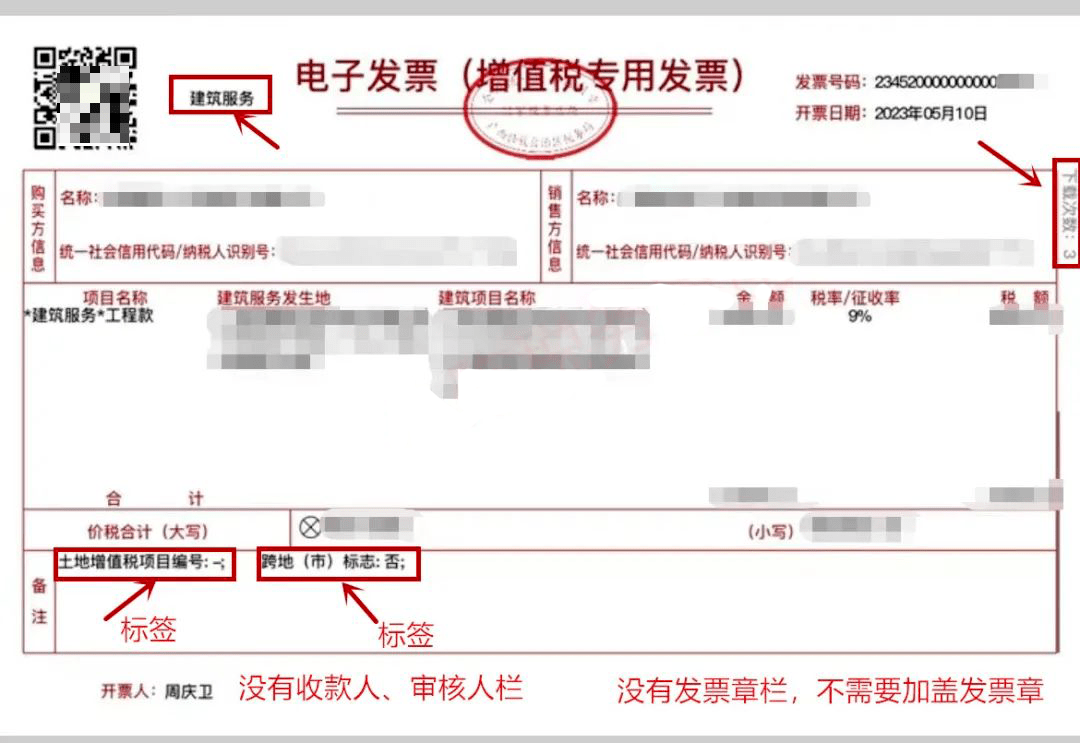 發票備注欄新規!數電票備注欄填寫不全，一律退回！